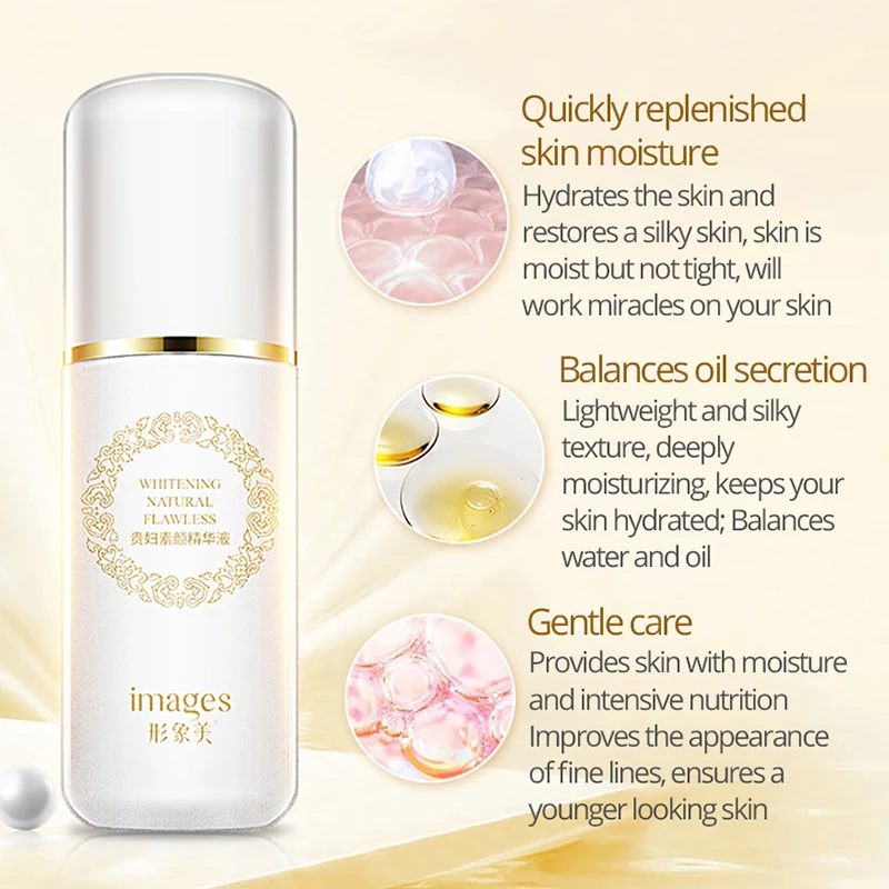 IMAGES Hyaluronic Acid Moisturizing Essence Facial Serum Skin Care Deep  Anti Aging Intensive Face Lifting Firming Anti Wrinkle