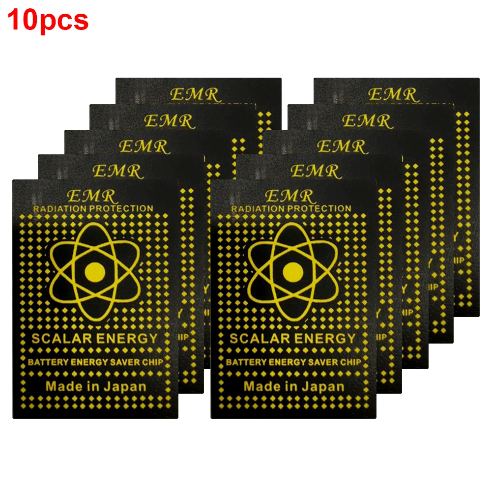 

10pcs Patch Blocker Cell Phone Anti Radiation Sticker Shield Negative Ion Neutralizer Electronics Computer Laptop EMF Protection