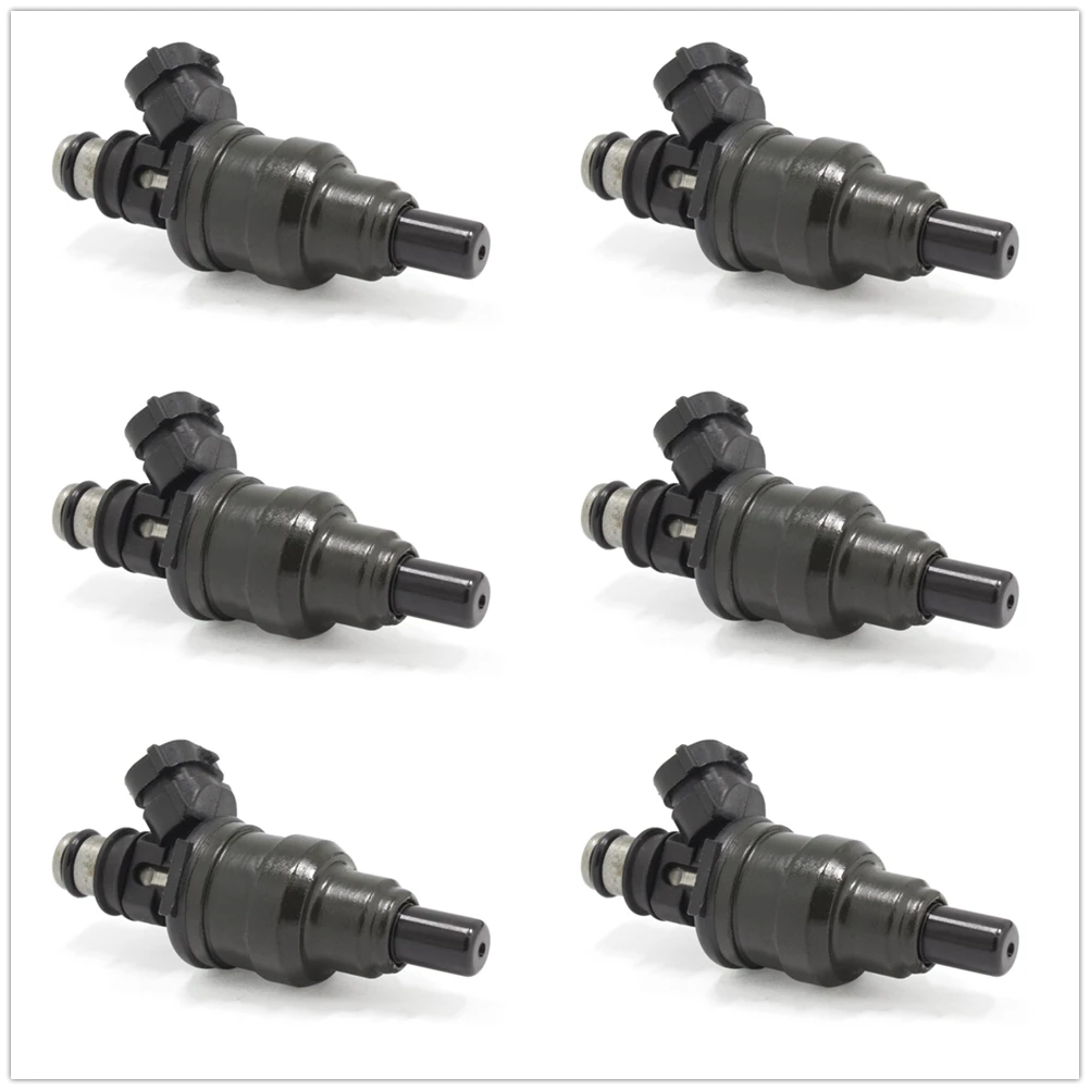

6pcs Fuel Injectors For Toyota 4runner Pickup 3vze 3.0l V6 1989-199523250-65020
