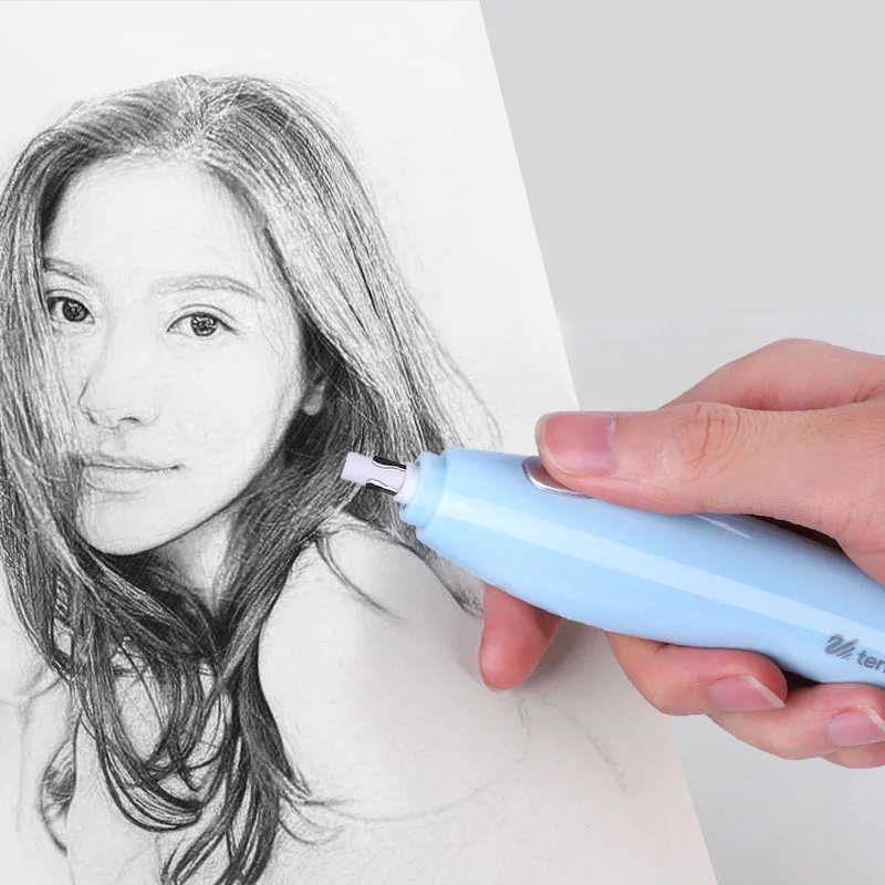 

Electric Eraser Art Stationery High Light Sketch Painting Student Writing Lithium Battery Charging Electric Eraser Stationery