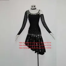 Женское платье для латинских танцев, женское платье для бальных танцев, костюм для латинских танцев, платье для латинских танцев, платье для танго, юбки для самбы, LD-0070