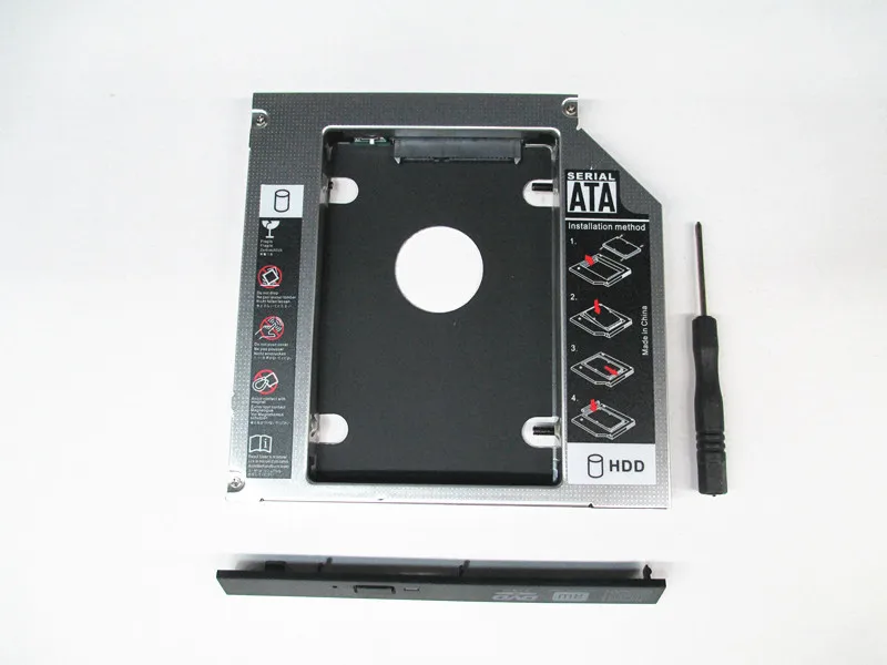 2nd HDD SSD hard drive Caddy for Dell E5400 E5410 E5420 E5500 E5510