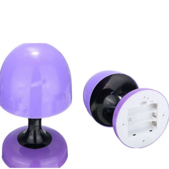 Lighting Table Mushroom with Svirvel Track Light 3 Spotlights Ceiling Track (1)