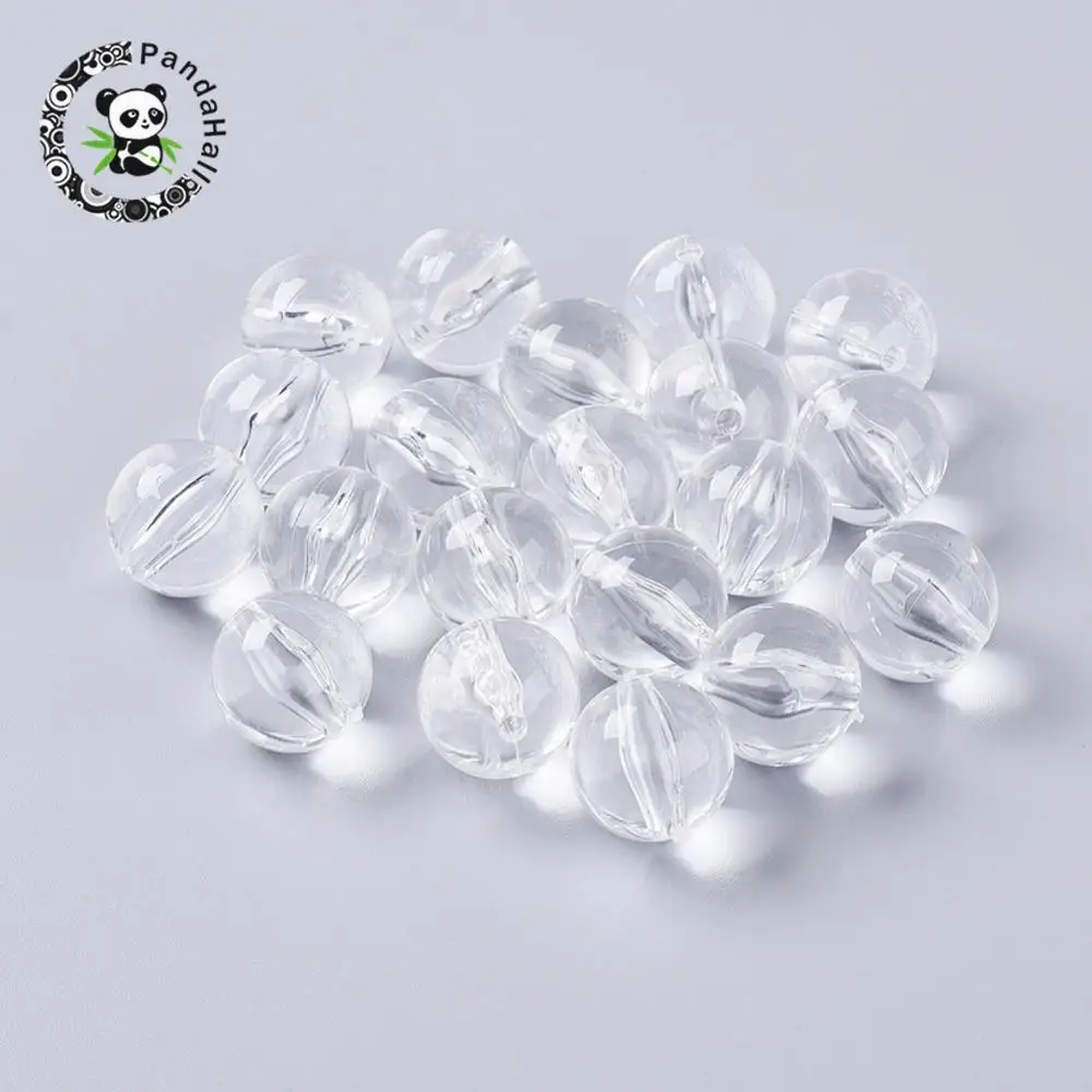

Acrylic Beads, Round, Clear, 16mm, hole: 2mm, about 210pcs/500g