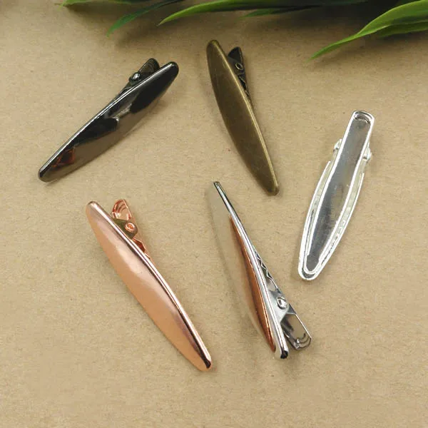 50*11mm Bobby Pins Metal Clip Crocodile Duckbill Hair Clip With Teeth