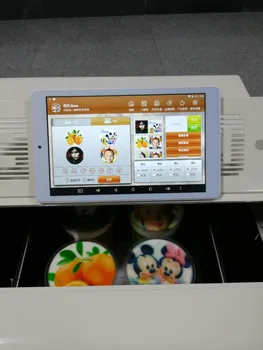 

1 year warranty 3d edible ink 4 cups coffee printer