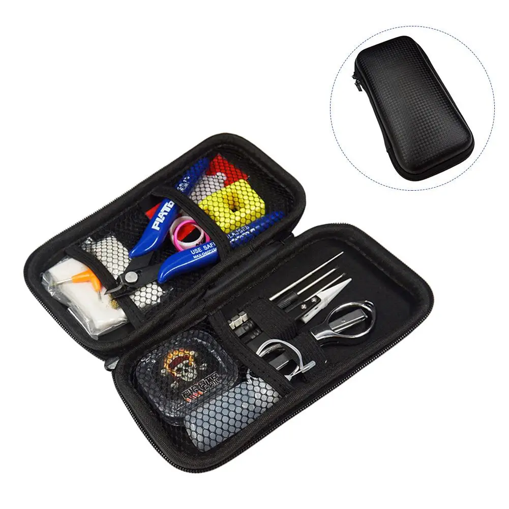 

18Pcs/set DIY Winding Tool Set Tweezers Pliers Wire Heaters Kit Coil Jig Winding For Packing Electronic Cigarette Accessories