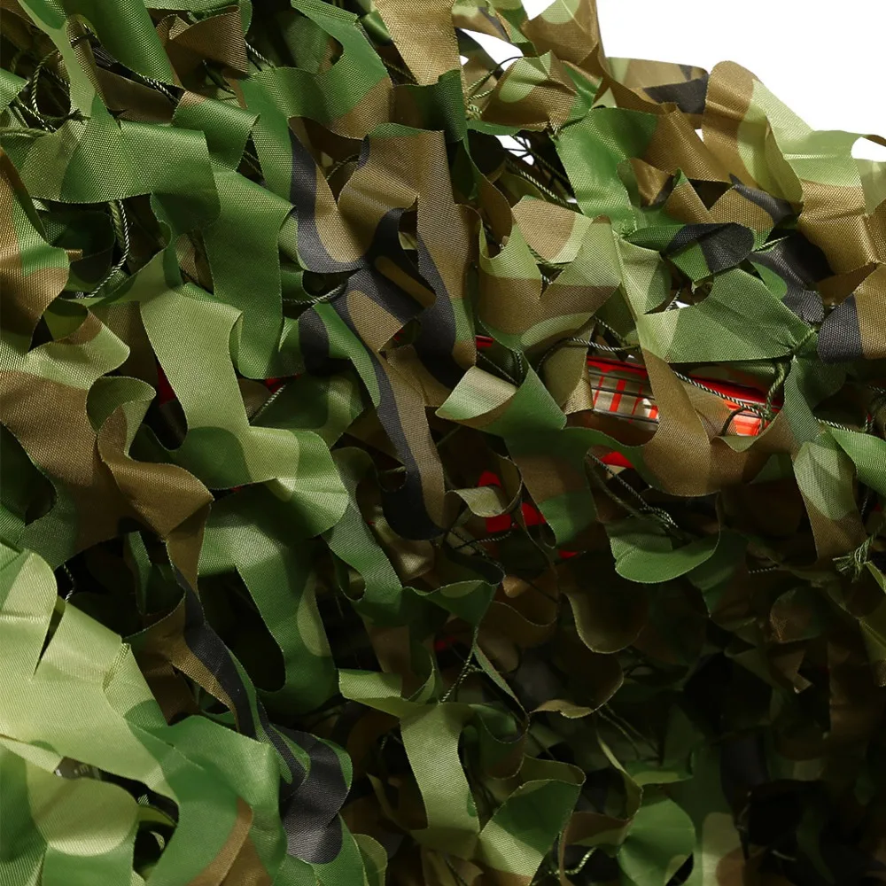2x3 м 3x5 м охотничий походный камуфляж сетка камуфляж укрытие лесной джунгли оставить сеть для военного автомобиля тент крышка сетка сеть