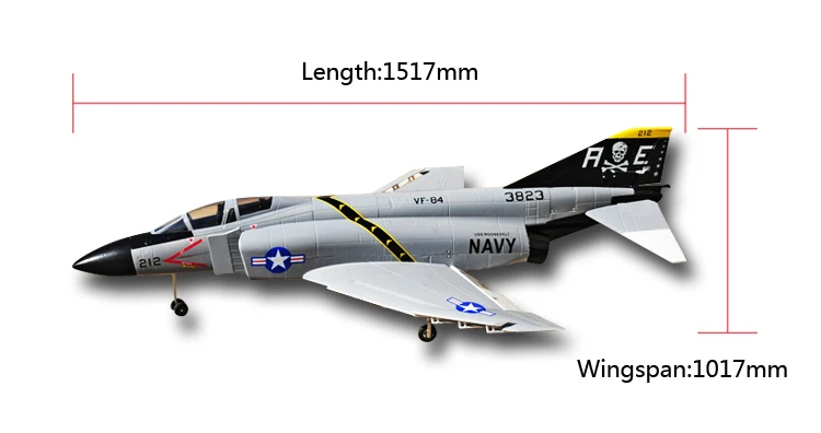 LX/полет в небе хобби F-4 Twin 70 мм 12-лезвие комплект планера