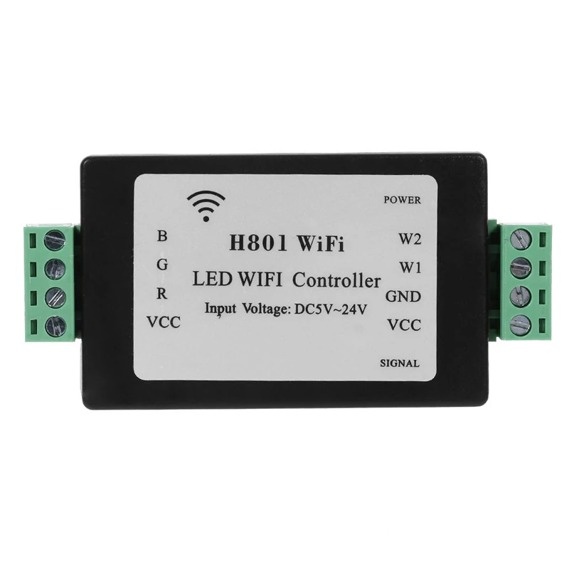 New Plastic Wireless Dimmer Android Receiver RGB LED Strip Light WiFi Controller Accessories
