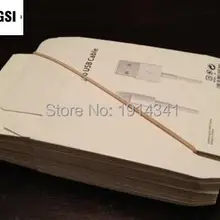 SZAICHGSI Розничная коробка пакет для 8 Pin USB зарядное устройство кабель Шнур для IOS 10 9,3 iPhone 7 6 plus 5 iPod Touch 5th 1000 шт