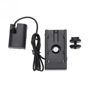 

NPF970 to LPE6 Dummy Battery Plastic Plate Mount Adapter Cable for Canon 6D 60D Dummy Batteries