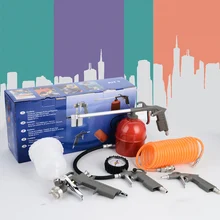 5 шт./компл. Профессиональный Аэрограф высокого качества Air paint Набор распыляющих пистолетов для краски ing фурнитура для автомобилей промышленные детали 1,5 мм сопло