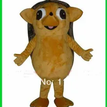 Талисман дикого коричневого цвета костюм талисмана Ежик Модный на заказ костюм аниме косплей наборы Маскотте маскарадный костюм карнавальный костюм