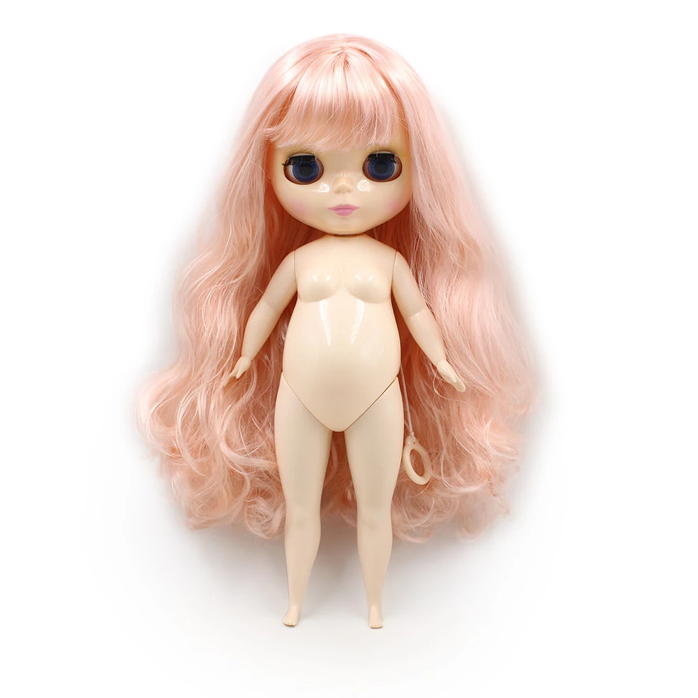 Blyth кукла фабрика пухленькая тело жир девочка игрушки BJD neo подходит для косметики diy ремонт специальное предложение - Цвет: like the picture