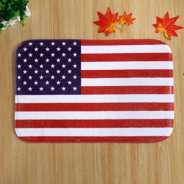 Buy Design American Flag Print Front Door Mat Floor