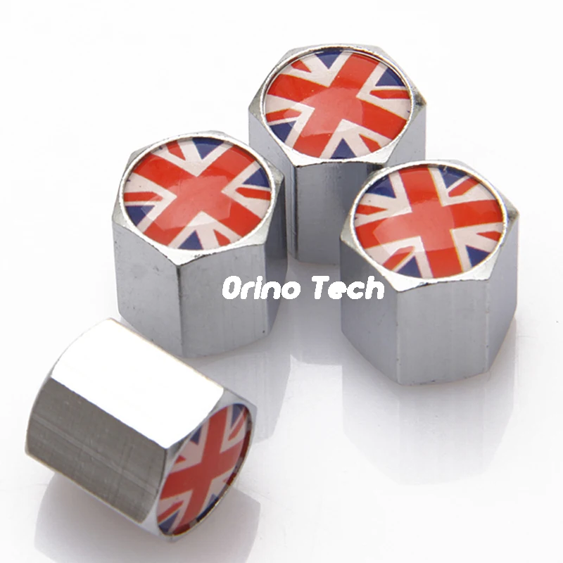 The Union Jack car wheel valve cap-1