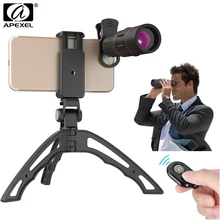 Apexel phone camera lens 18X Zoom Telescope lens Monocular with tripod remote shutter For iPhone x 7 8 Samsung s9 s8 plus xiaomi Apexel phone camera lens 18X Zoom Telescope lens Monocular with tripod remote shutter For iPhone x 7 8 Samsung s9 s8 plus xiaomi