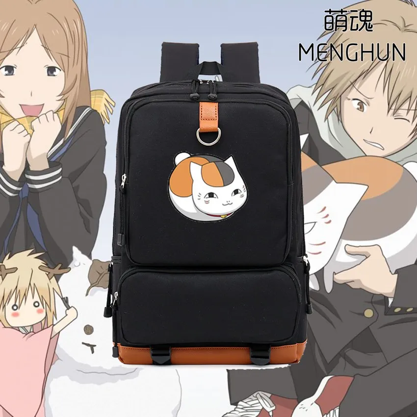 Natsume Yujinnchou neko sensei printing high capacity anime fans nylon