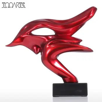 

Tooarts Tomfeel Dashing Bull Figurines Resin Sculpture Home Decor Modern Art Figurine Animal Craft Gift Statue For Home Office
