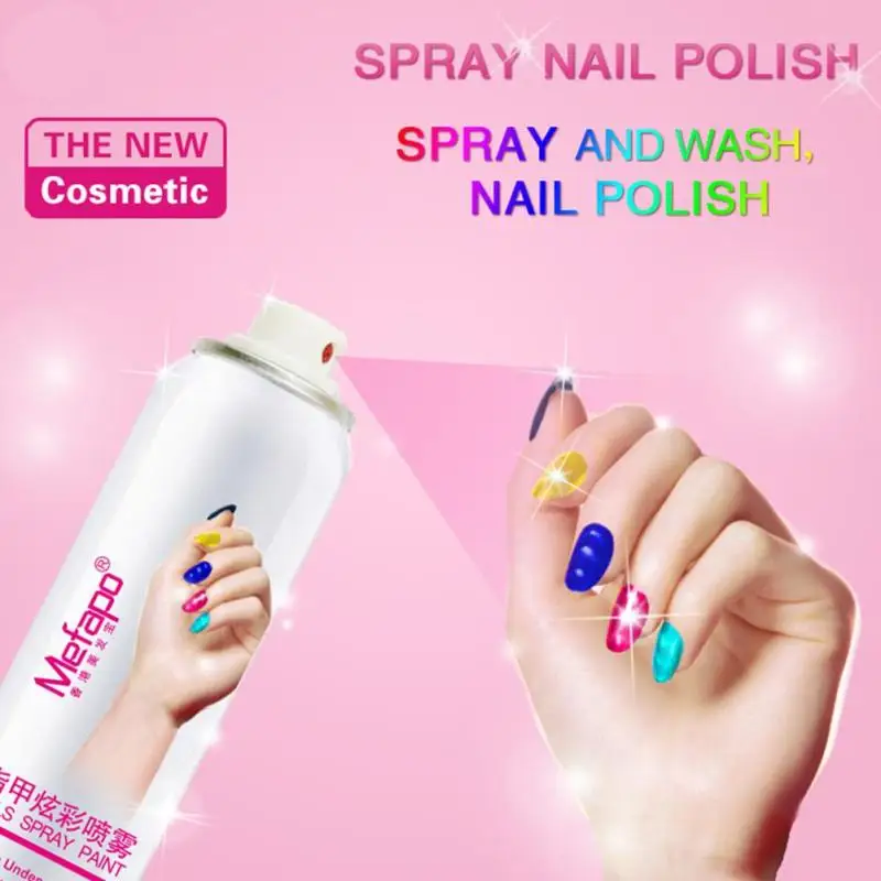 Лак для ногтей спрей Vernis быстро сохнет Nagellak лак базовый слой Лаки Книги по