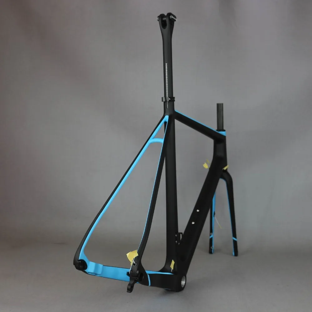 Toray полностью углеродное волокно гравий велосипедная Рама GR029, велосипедная гравийная рама завод deirect индивидуальные краски рама для мужчин