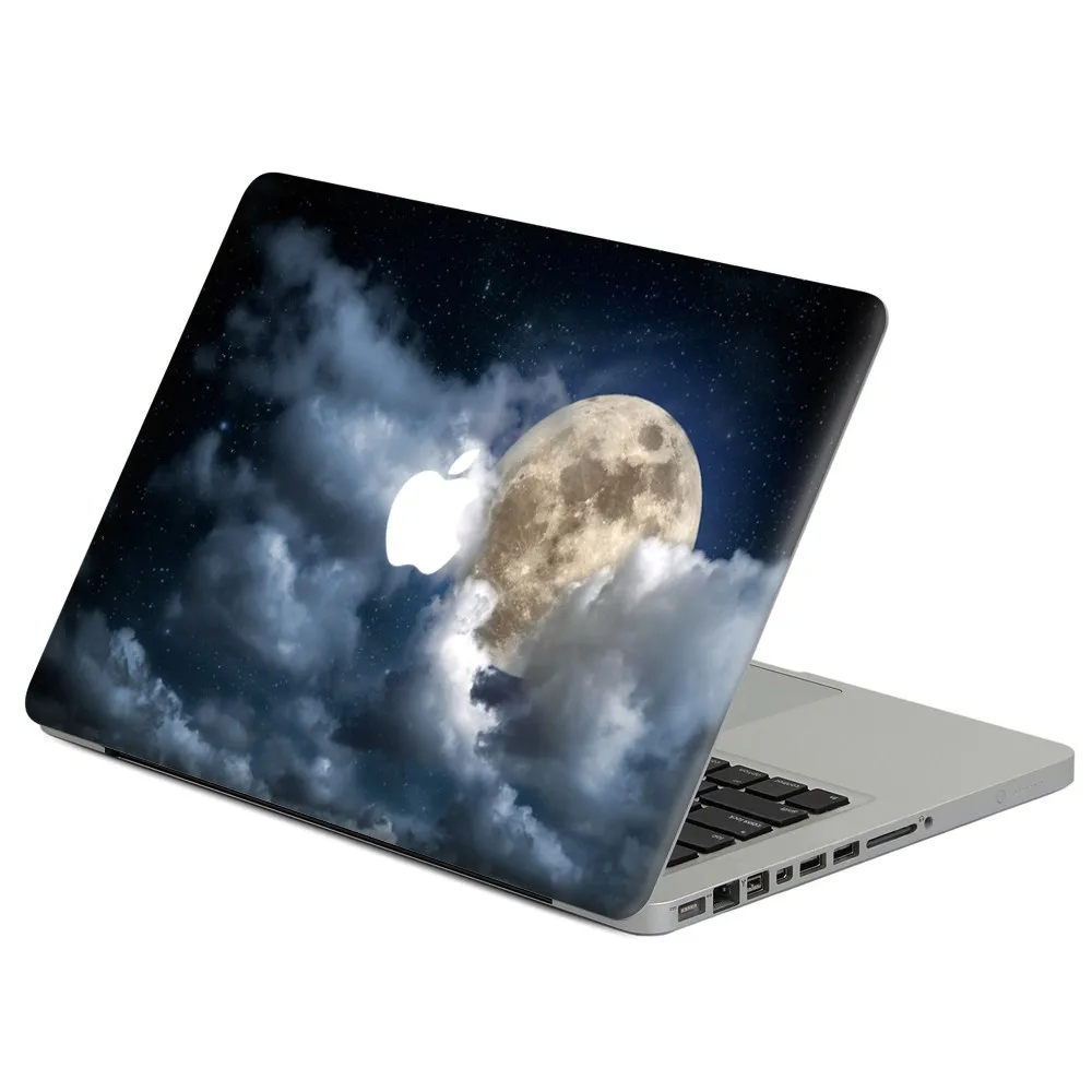 Наклейка для ноутбука с изображением Луны на облаке, наклейка для MacBook Air Pro retina 1" 13" 1", виниловый чехол Mac с полным покрытием