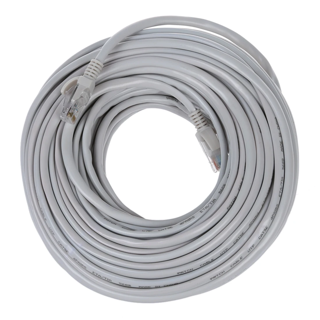 Ethernet кабель CAT5e 100 футов белый (оборудование LAN) EIA568 патч RJ45/RJ45 'Белый для 10 Base T
