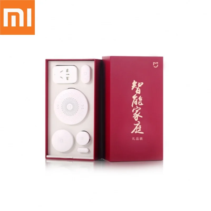 Original Xiaomi 5 in 1 Smart Home Kit Gateway Door Window Sensor Human Body Sensor Wireless Switch 