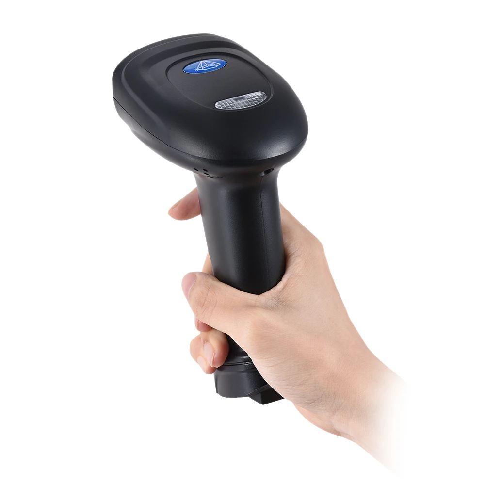 Aibecy BT Handheld Wireless 1D/2D/QR Barcode Scanner Bar Code Reader with USB Receiver Code Storage Capacity for POS PC Android low cost plastic combo membership loyalty card with qr code barcode