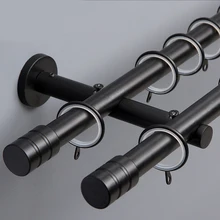 Кронштейн для карниза для спальни, аксессуары, Римский стержень, двойной и одиночный карниз, карниз для карниза