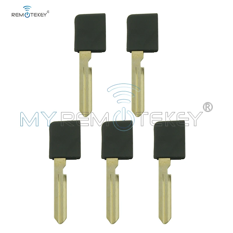 Remtekey 5 шт. NSNEK000601 Аварийный ключ без чипа NSN14 для NISSAN TEANA запасной маленький