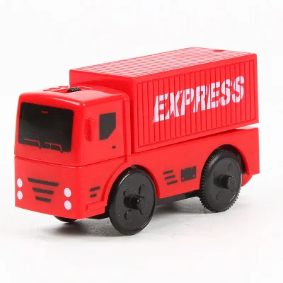Электрический поезд набор магнитный поезд литой слот игрушка подходит для Brio трек стандартный деревянный поезд трек железная дорога развивающие трек игрушки - Цвет: 9