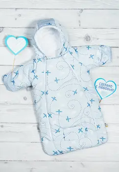 

952 Envelope jumpsuit "Little pilot"