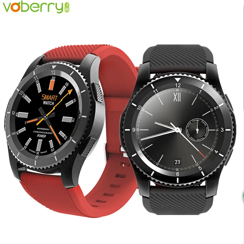 VOBERRY G8 Smart Watch Bluetooth 4.0 fitness tracker SIM Card Heart Rate Blood Pressure Reloj Inteligente For Android IOS | Электроника
