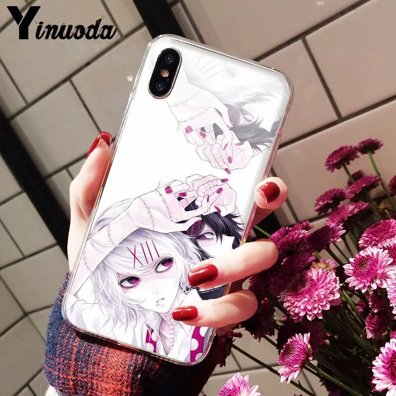 Yinuoda Tokyo Ghoul аниме Juuzou Suzuya роскошный качественный чехол для телефона iPhone 8 7 6 6S Plus X XS