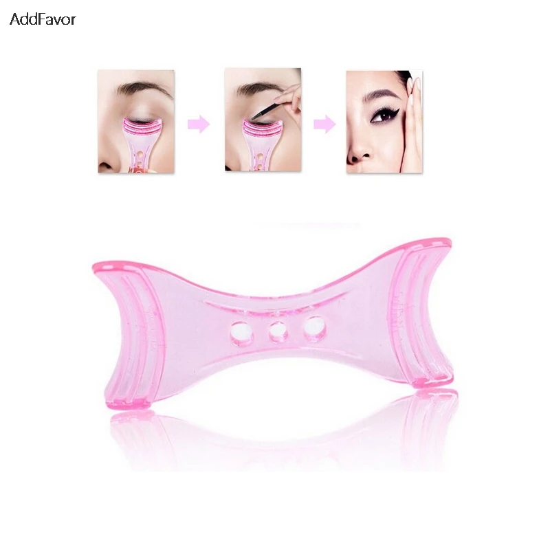 AddFavor 2Pc Eyeliner Guide Pencil SlimTemplate Shaper Assistant Small