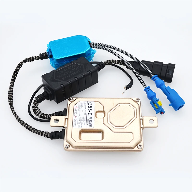 SKYJOYCE 55 Вт XenonCanbus H7RC комплект hid короткий 40 мм H7CR 6000K металлический корпус xenonHID kit H7R