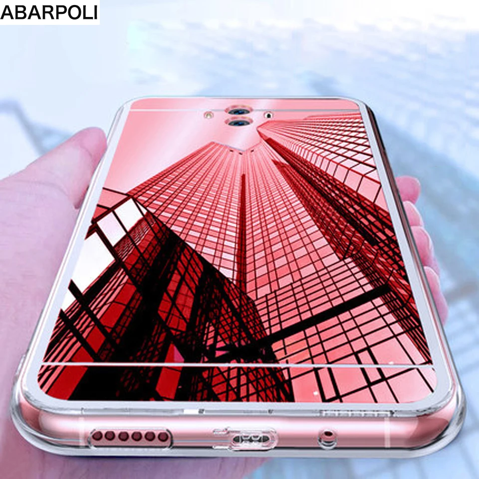 

Soft Mirror Case for Huawei Mate 9 10 20 Lite Mate 7 8 9 10 20 Pro Mirror Cover on Honor 5X 8X 6X GR5 2016 2017 Y9 2018 Coque