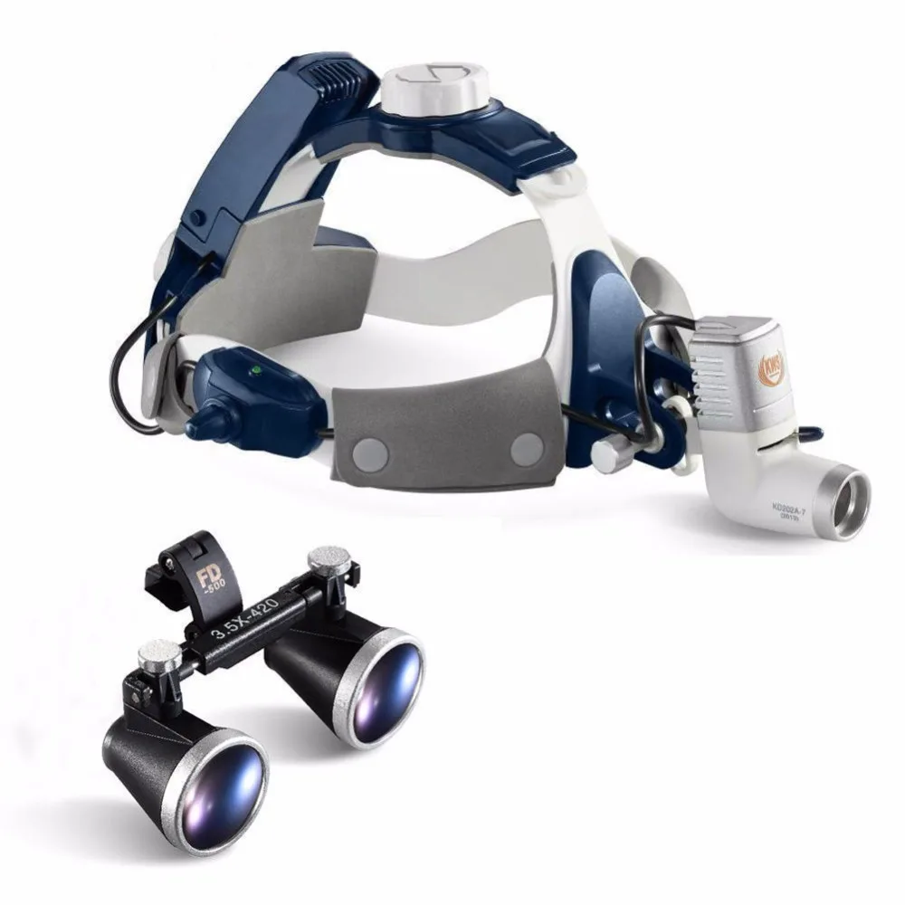 5W All in one LED Medical Surgical Headlight Dental Headlight + 3.5X ...