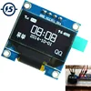 For Arduino OLED Display Module 0.96 inch IIC Serial White 128X64 I2C SSD1306 LCD Screen Board GND VCC SCL SDA 0.96