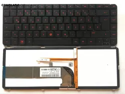 GR Германия клавиатура для hp Pavilion DM4-3000 DM4-3100 DM4t-3000 DV4-3000 DV4-3100 DV4-3200 подсветкой клавиатуры ноутбука GR макет