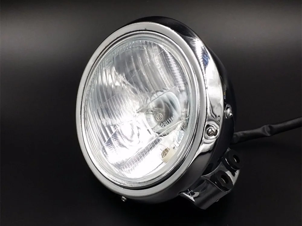 Хромированная фара для Honda REBEL MAGNA CA CMX 250 750 STEED 400 600|headlights for peugeot 206|headlight lamp