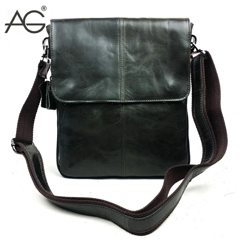 

2016 New Arrival Fashion Genuine Leather Men Messenger Bags Casual Small Shoulder Bags Vintage Brown Travel Bags sac a main
