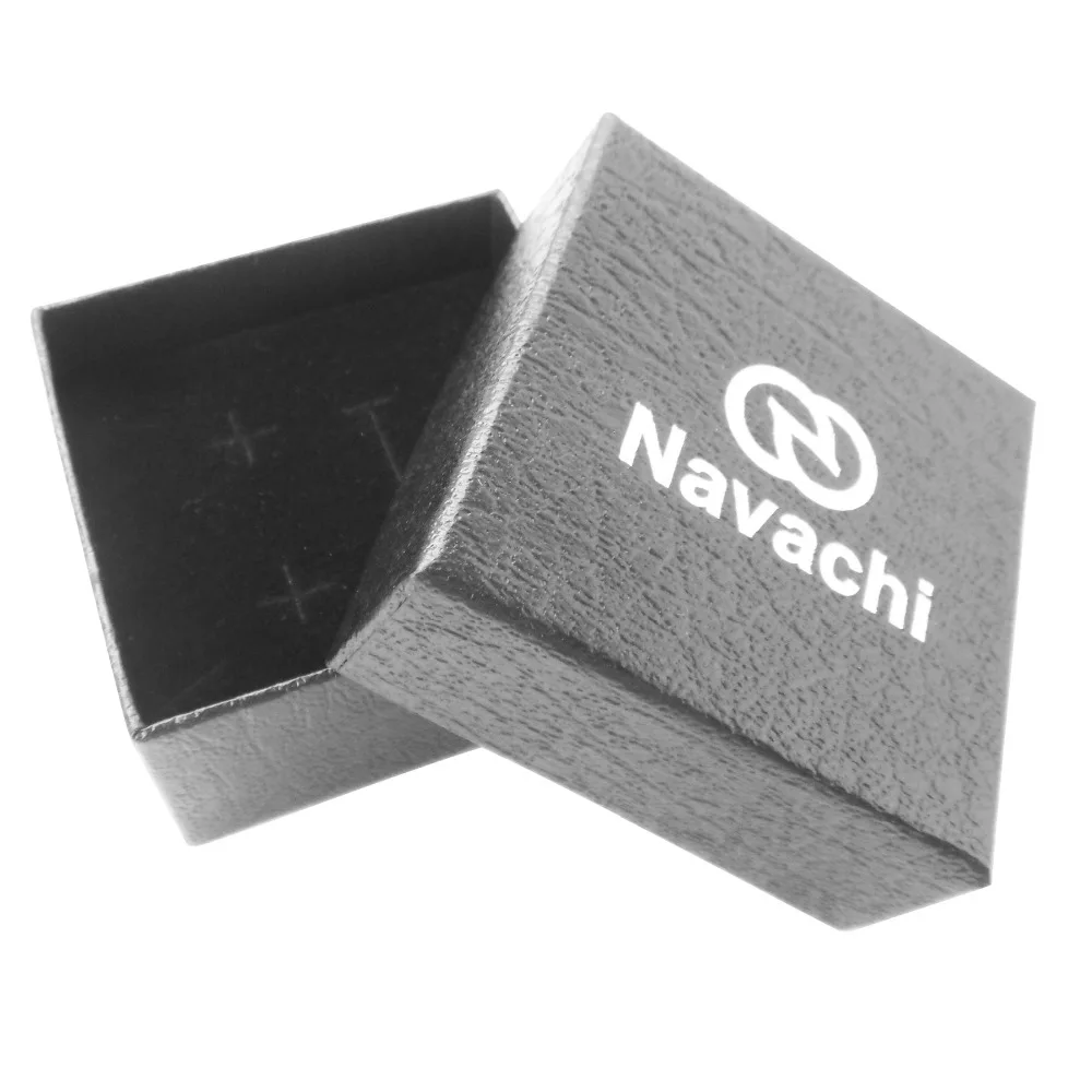 Серьги гвоздики Navachi с двойным дневным светом прозрачные желтые бесплатная