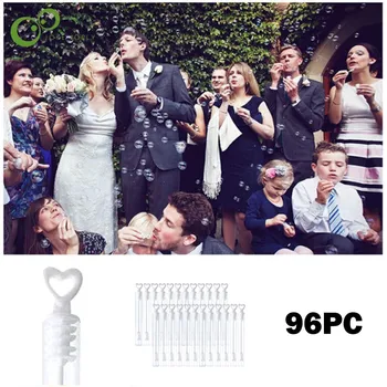 

96Pcs Empty Bubble Soap Bottles Home Wedding Birthday Party Decoration Bubbles Maker Kids Outdoor Fun Toys Decorations#g4