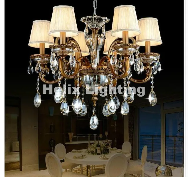 Hot Ig 6l 8l 10l Arms Crystal Chandelier Light Fixture Antique Hot Ig 6l 8l 10l Arms Crystal Chandelier Light Fixture Antique Brass Luxurious