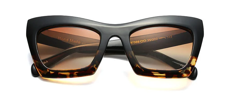 HBK кошачий глаз Солнцезащитные очки для женщин 2017, женская обувь Брендовая Дизайнерская обувь Заклёпки Винтаж Мода вождения Защита от