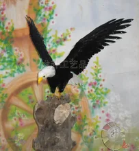 new simulation flying eagle toy polyethylene & furs eagle doll gift about 45cm