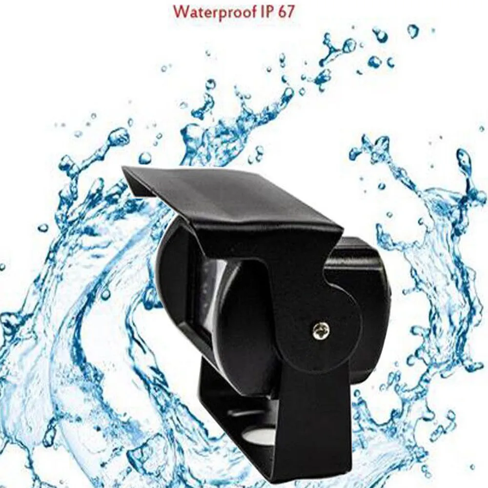 

CARPRIE Vehicle Camera 2019 NEW hot sale diy 18 LED Anti Fog IR Night Vision Waterproof Car Rear View Reverse Backup Camera 9605